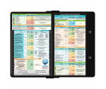 WhiteCoat Clipboard® - Black Ovarian/Adnexal Sonography Edition